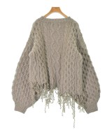 LEINWANDE（ラインヴァンド）ニット・セーター グレー サイズ:F レディース/2200668424011