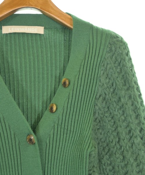LEINWANDE（ラインヴァンド）カーディガン 緑 サイズ:F レディース/2200666318022