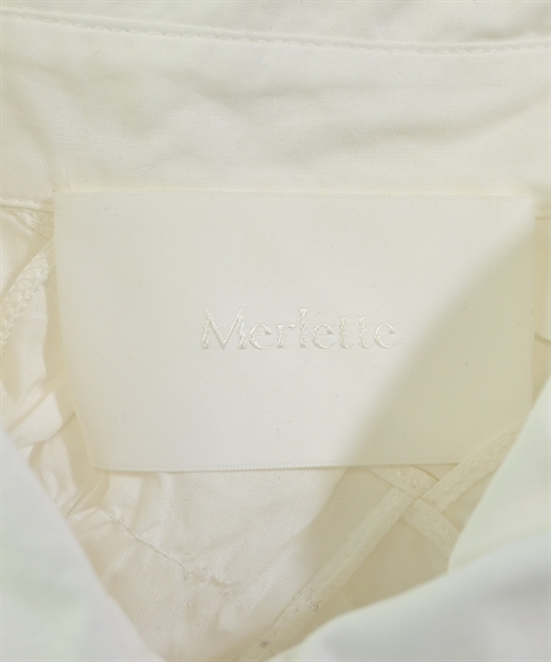 Merlette（マーレット）カジュアルシャツ 白 サイズ:S レディース/2200638840049