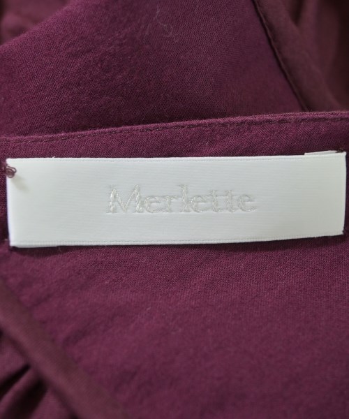 Merlette（マーレット）ブラウス 赤 サイズ:F レディース/2200629111073