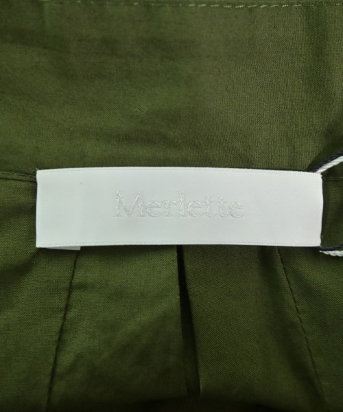 Merlette（マーレット）ロング・マキシ丈スカート カーキ サイズ:4(XL位) レディース/2200644573559