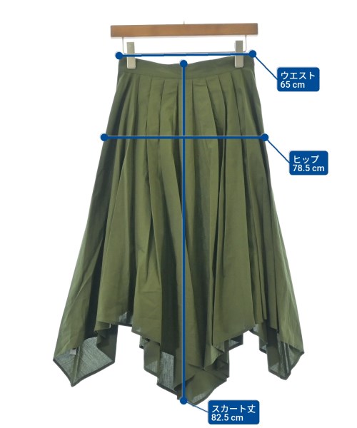 Merlette（マーレット）ロング・マキシ丈スカート カーキ サイズ:2(M位) レディース/2200644614108