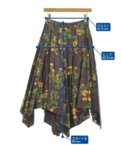 Merlette（マーレット）ロング・マキシ丈スカート 紫 サイズ:0(XS位) レディース/2200644737753