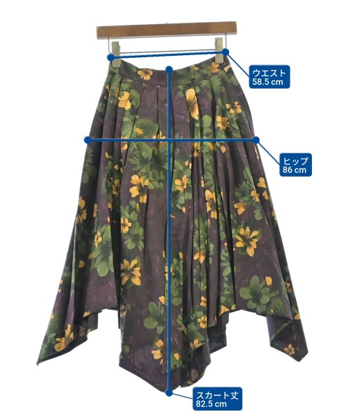 Merlette（マーレット）ロング・マキシ丈スカート 紫 サイズ:0(XS位) レディース/2200644767729