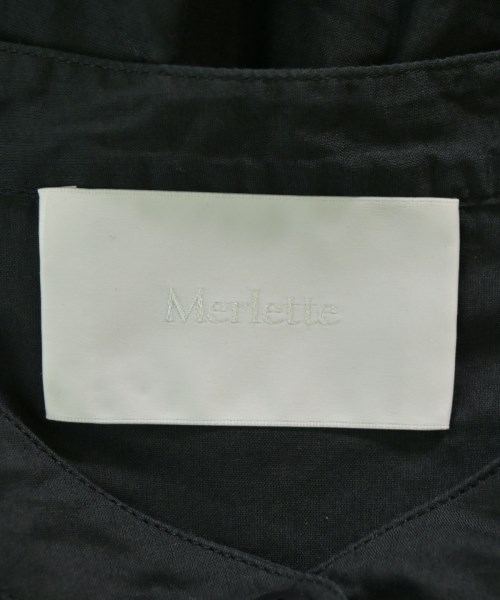 Merlette（マーレット）ブラウス 黒 サイズ:L レディース/2200594325314