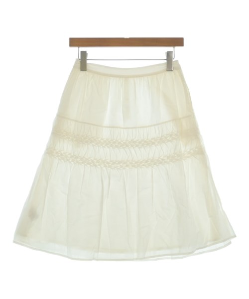 Merlette（マーレット）ひざ丈スカート 白 サイズ:2(M位) レディース/2200631149378