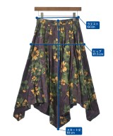 Merlette（マーレット）ロング・マキシ丈スカート 紫 サイズ:0(XS位) レディース/2200631163688