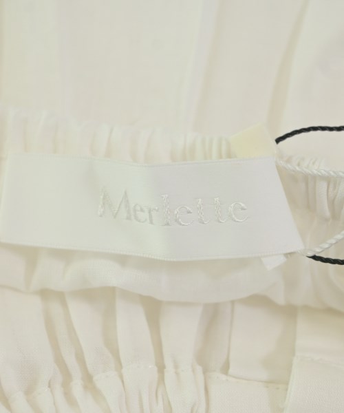 Merlette（マーレット）ワンピース 白 サイズ:XS レディース/2200631163749