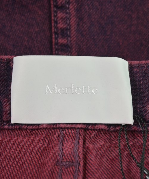 Merlette（マーレット）ショートパンツ 赤 サイズ:4(M位) レディース/2200631164777