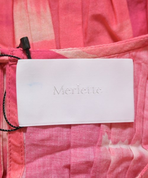 Merlette（マーレット）ワンピース ピンク サイズ:F レディース/2200631170228
