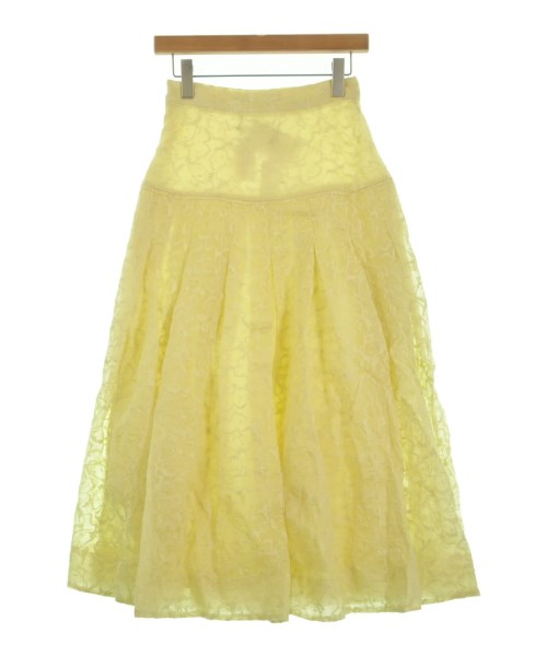 Merlette（マーレット）ロング・マキシ丈スカート 黄 サイズ:-(M位) レディース/2200631173557