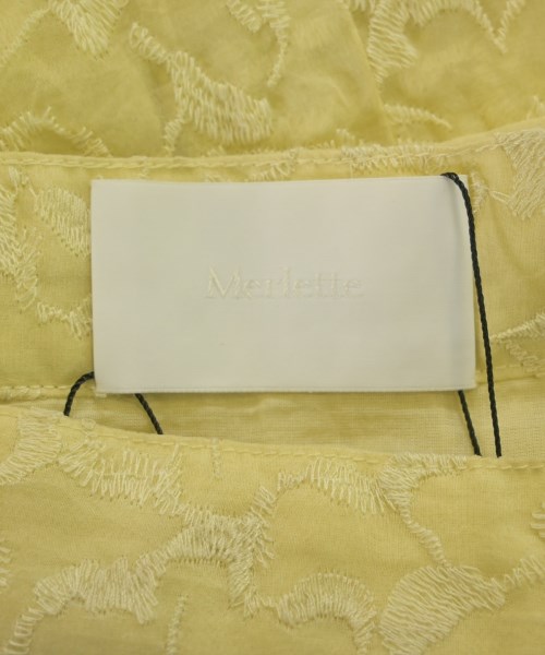 Merlette（マーレット）ロング・マキシ丈スカート 黄 サイズ:-(M位) レディース/2200631173557