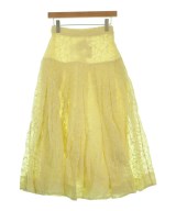 Merlette（マーレット）ロング・マキシ丈スカート 黄 サイズ:-(M位) レディース/2200631173557