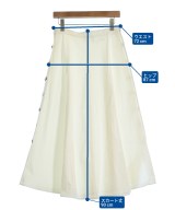 Merlette（マーレット）ロング・マキシ丈スカート 白 サイズ:SF レディース/2200631178651