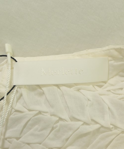 Merlette（マーレット）カジュアルシャツ 白 サイズ:XS レディース/2200631181026