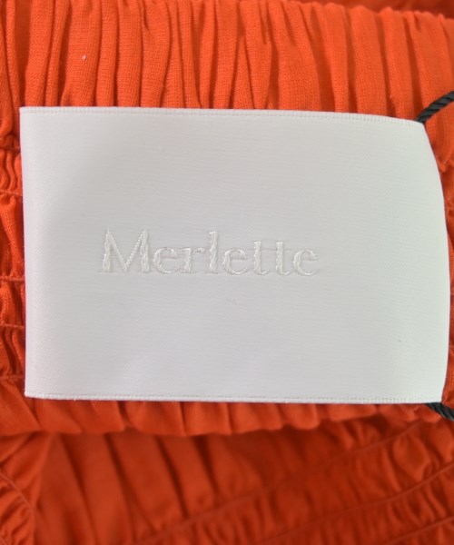 Merlette（マーレット）ロング・マキシ丈スカート オレンジ サイズ:SF レディース/2200631186779