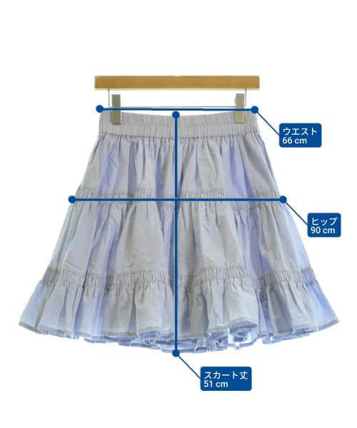 Merlette（マーレット）ロング・マキシ丈スカート 紫 サイズ:-(M位) レディース/2200631195733