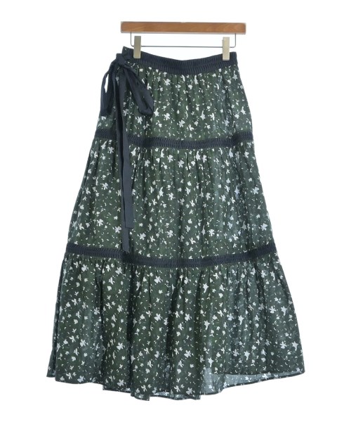 Merlette（マーレット）ロング・マキシ丈スカート 緑 サイズ:F レディース/2200631196785