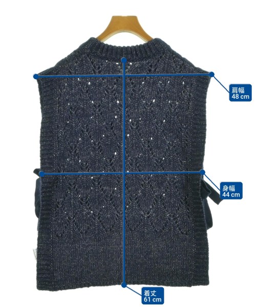 Merlette（マーレット）ニット・セーター 紺 サイズ:S レディース/2200631208150