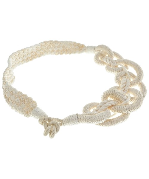 Merlette(マーレット)ベルト 白 サイズ:-/2200631224310