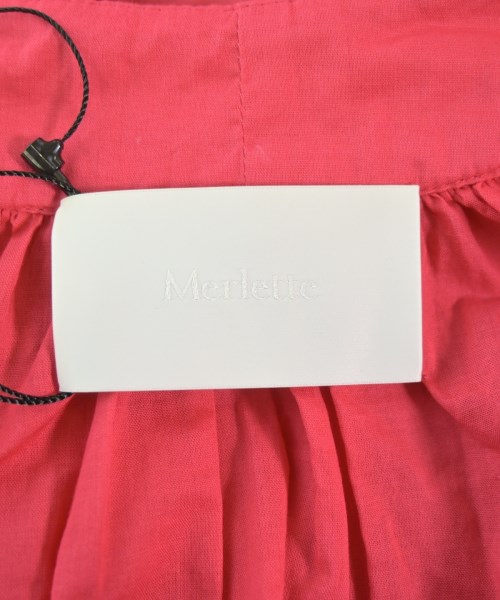 Merlette（マーレット）カジュアルシャツ 赤 サイズ:SF レディース/2200631226079