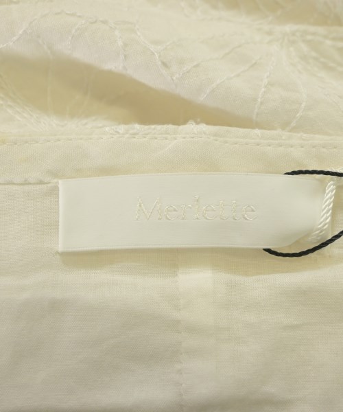 Merlette（マーレット）ワンピース 白 サイズ:XS レディース/2200631227663