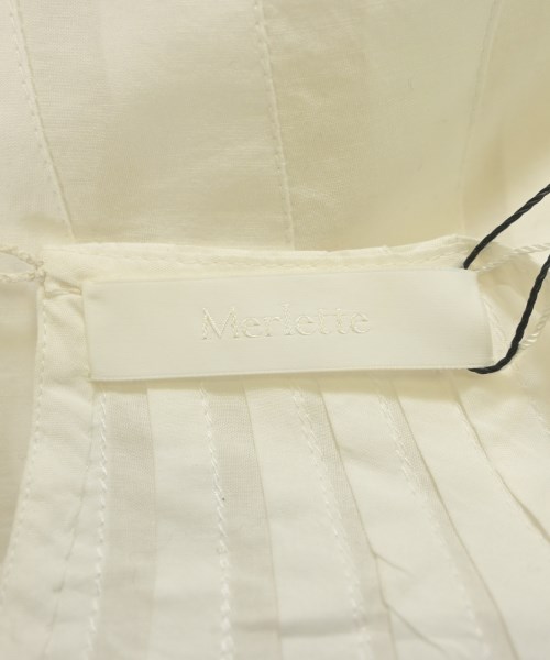 Merlette（マーレット）ワンピース 白 サイズ:XS レディース/2200631227670
