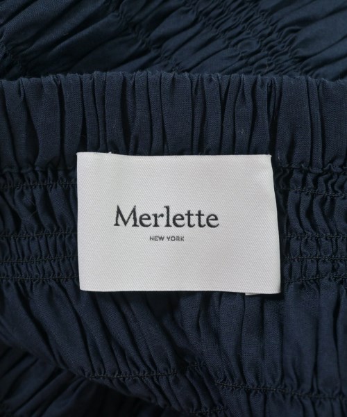 Merlette（マーレット）ロング・マキシ丈スカート 紺 サイズ:L レディース/2200699104081