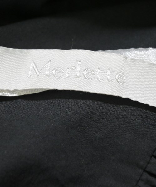 Merlette（マーレット）シャツワンピース 黒 サイズ:-(M位) レディース/2200658536069