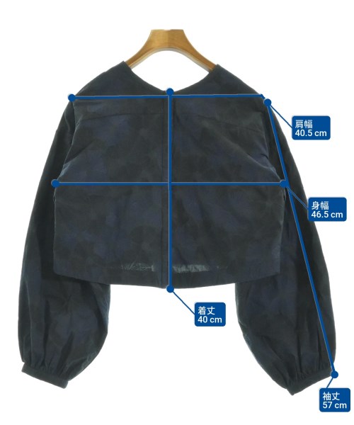 Merlette（マーレット）カジュアルシャツ 紺 サイズ:F レディース/2200661064023