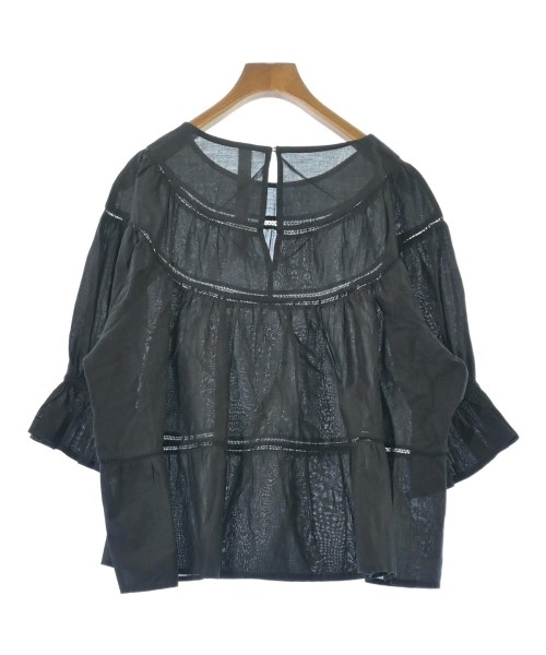 Merlette(マーレット)ブラウス 黒 サイズ:XS/2200638505214