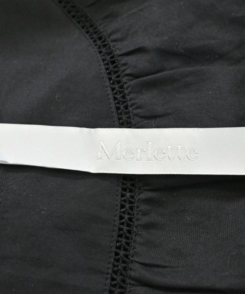 Merlette（マーレット）ブラウス 黒 サイズ:XS レディース/2200638505214