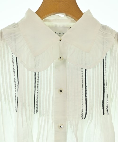 Merlette（マーレット）ブラウス 白 サイズ:XS レディース/2200667560048