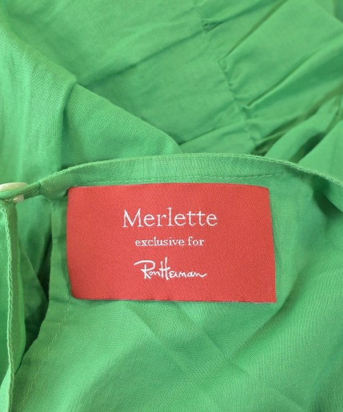 Merlette（マーレット）ワンピース 緑 サイズ:S レディース/2200729359092