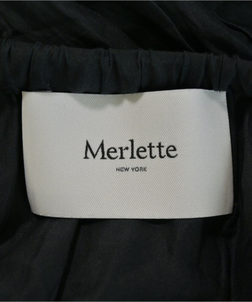 Merlette（マーレット）ロング・マキシ丈スカート 黒 サイズ:M レディース/2200720291025