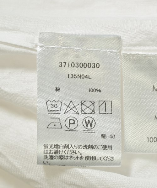 Merlette（マーレット）シャツワンピース 白 サイズ:XS レディース/2200718127022