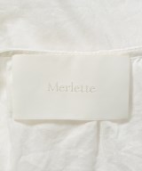 Merlette（マーレット）シャツワンピース 白 サイズ:XS レディース/2200718127022