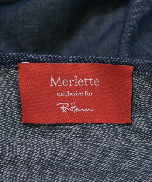 Merlette（マーレット）カジュアルシャツ 青 サイズ:XS レディース/2200678467060