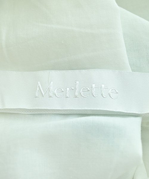 Merlette（マーレット）ワンピース 白 サイズ:F レディース/2200685651179