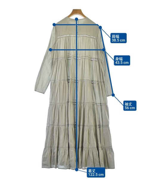 Merlette（マーレット）ワンピース グレー サイズ:XS レディース/2200680603029
