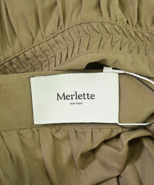 Merlette（マーレット）ロング・マキシ丈スカート 茶 サイズ:2(M位) レディース/2200691626208