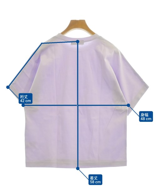 ebure（エブール）Tシャツ・カットソー 紫 サイズ:38(M位) レディース/2200636014084