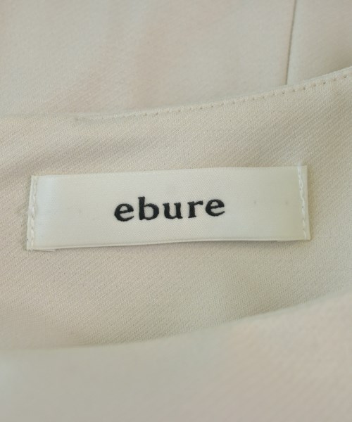 ebure（エブール）ワンピース 白 サイズ:36(S位) レディース/2200620023115
