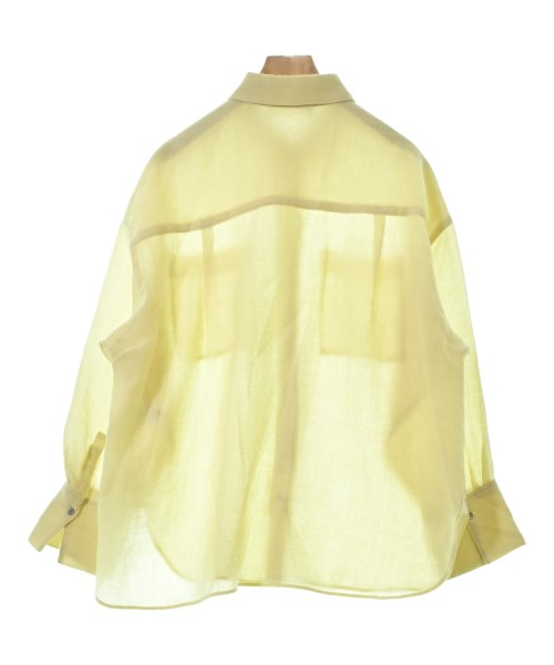 ebure（エブール）カジュアルシャツ 黄 サイズ:38(M位) レディース/2200622843032