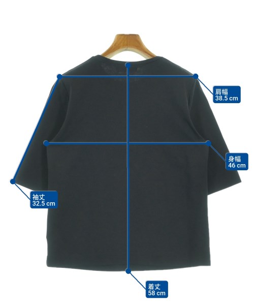 ebure（エブール）Tシャツ・カットソー 黒 サイズ:38(M位) レディース/2200631848059