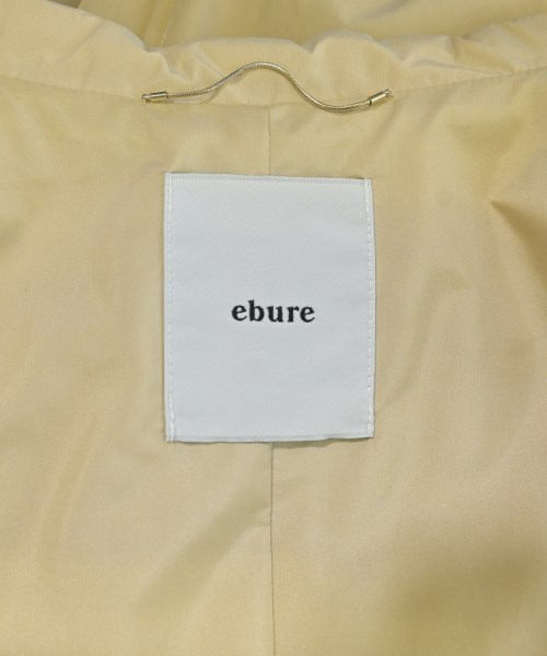 ebure（エブール）ダウンコート 黄 サイズ:38(M位) レディース/2200637570022