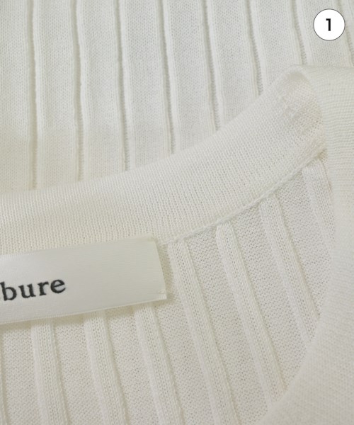 ebure（エブール）ニット・セーター 白 サイズ:38(M位) レディース/2200639809038