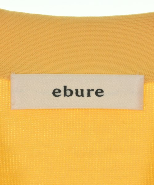 ebure（エブール）カーディガン 黄 サイズ:-(M位) レディース/2200640656041