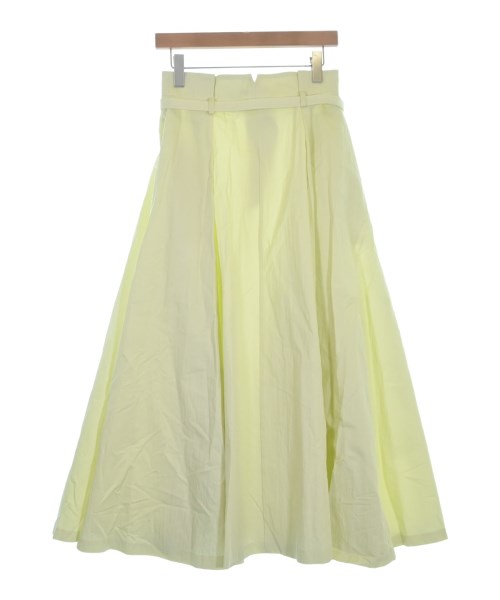 ebure（エブール）ロング・マキシ丈スカート 黄 サイズ:38(M位) レディース/2200640656065