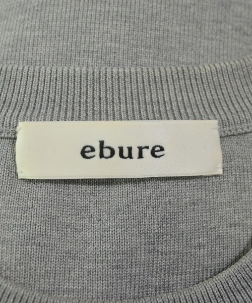 ebure（エブール）ニット・セーター グレー サイズ:F レディース/2200640682088